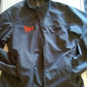 Patagonia Polartec Jacket SZ L Tango branded Gray